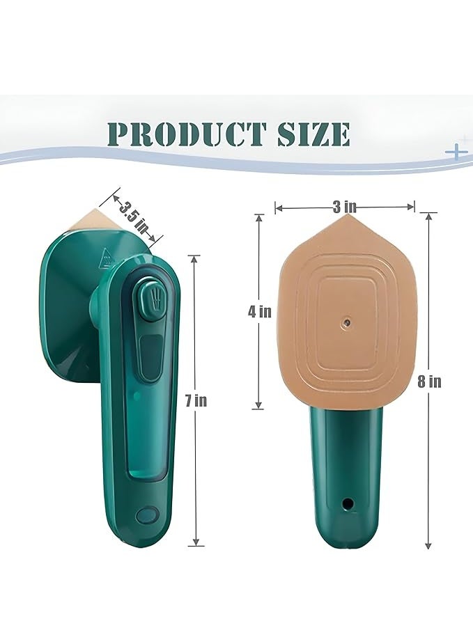 This mini steam iron for clothes, perfect for travel and trips, features an attractive design, high quality, and an elegant color. Made from high-quality materials, it's easy to use, providing a comfortable and ideal user experience. - Image 3